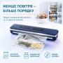 Вакууматор для продуктів Wi-F001 Синій + Пакети в комплекті