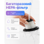 Акумуляторний автомобільний пилосос 1500 мАч Carclean-ST. З насадками