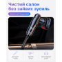 Акумуляторний автомобільний пилосос 1500 мАч Carclean-ST. З насадками
