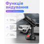 Акумуляторний автомобільний пилосос 1500 мАч Carclean-ST. З насадками