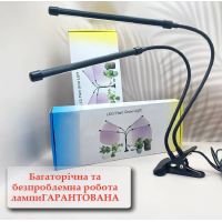 Світлодіодна лампа Wi-Grain для рослин з таймером 2 гілки. Фітолампа