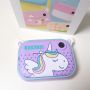 Фотоапарат миттєвого друку Wi-print з Wi-Fi YT03 Unicorn дитячий