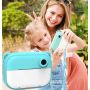 Фотоапарат миттєвого друку дитячий, акумуляторний Wi-print YT03 Blue
