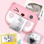 Фотоапарат миттєвого друку дитячий, акумуляторний Wi-print YT03 Pink