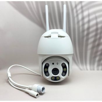 Камера Wi-Fi для відеоспостереження IP Cam-QW25 PTZ поворотна для будинку, офісу, вулиці 5 МП