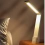 Настільна лампа Led акумуляторна світлодіодна Wi-light TD777. Біла