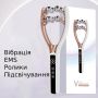 Роликовий EMS масажер для обличчя з ефектом ліфтинг Roll Beauty