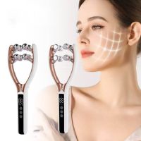 Масажер для обличчя EMS мікрострумовий роликовий масажер Roll Beauty