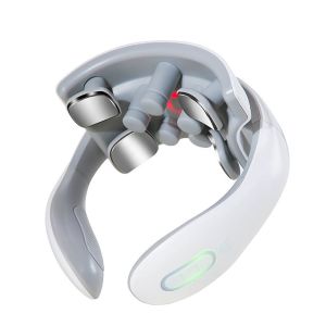 Масажер для шиї акумуляторний Massager JT88, з вібрацією, портативний