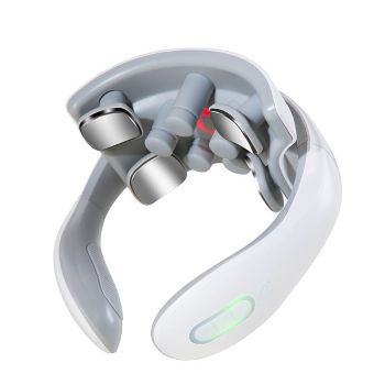 Масажер для шиї акумуляторний Massager JT88, з вібрацією, портативний