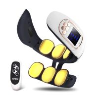 Массажер Wi Massager 6 электростимулирующий массажер для шеи на 6 головок. С пультом ДУ