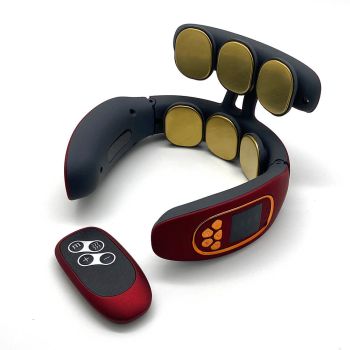 Масажер Wi Massager 6 електростимулюючий для шиї на 6 головок. З пультом ДУ