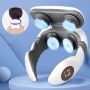 Портативний масажер для шиї Adna Massager 4 акумуляторний