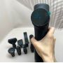 Перкусійний масажер ударний для тіла з 12 насадками Massage Gun ProMax