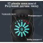 Перкусійний масажер ударний для тіла з 12 насадками Massage Gun ProMax