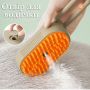 Масажна парова щітка для тварин, гребінець для котів та собак Cleanpets