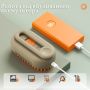 Масажна парова щітка для тварин, гребінець для котів та собак Cleanpets