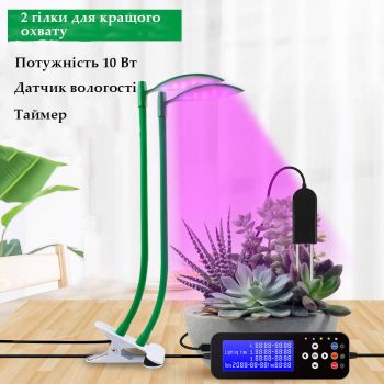 Світодіодна лампа для рослин Wi-Grow з датчиком влади