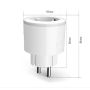 Wi-Fi розетка Wi Plug з LED підсвічуванням. 16А