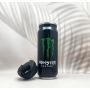 Термос чашка 0,5 л із нержавіючої сталі Wi-cup  Monster. Чорна