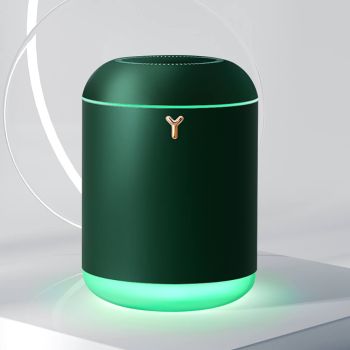 Зволожувач ультразвуковий акумуляторний Wi-Y 1000 мл, з підсвічуванням. Зелений