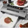 Вакуумний пакувальник побутовий Wi-simple 2201 з ножем для пакетів. Металік
