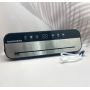 Коомплект 50 шт пакетів і вакуумний пакувальник побутовий Wi-simple HF-9011 з ножем для пакетів. Металік